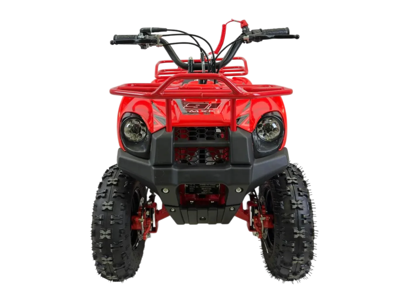 M-03 Rojo · vista frontal
